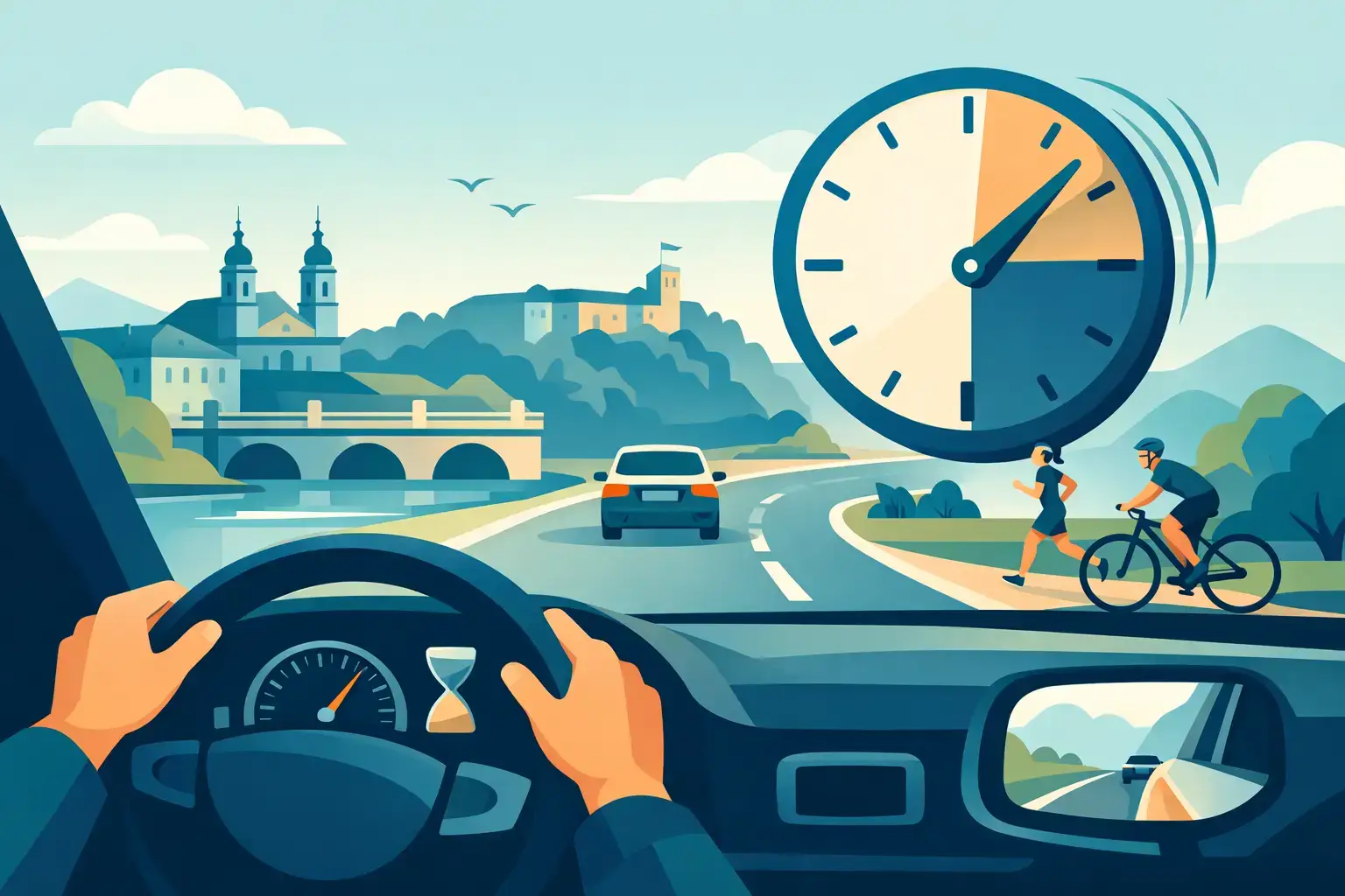 Ure vožnje Ljubljana: kako izbrati pravi tempo